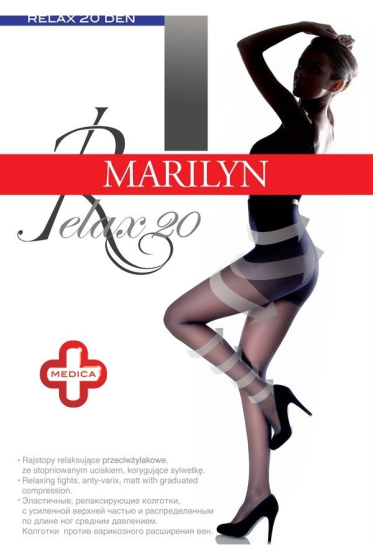 Rajstopy Marilyn Relax 20 den 5-XL