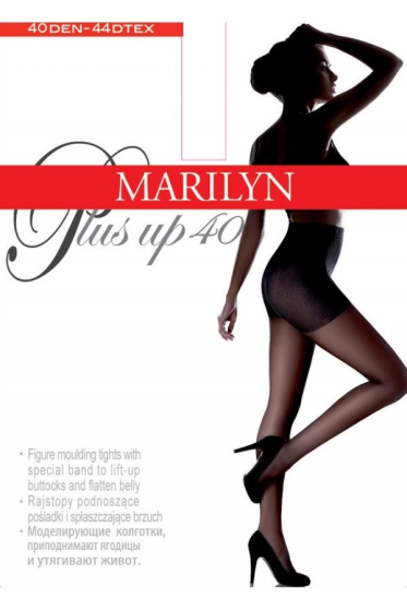 Rajstopy Marilyn Plus Up 40 den 5-XL