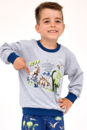 Piżama Cornette Kids Boy  593/163 Dinosaur dł/r 86-128