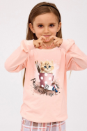 Piżama Cornette Kids Girl 594/178 Paint  dł/r 86-128