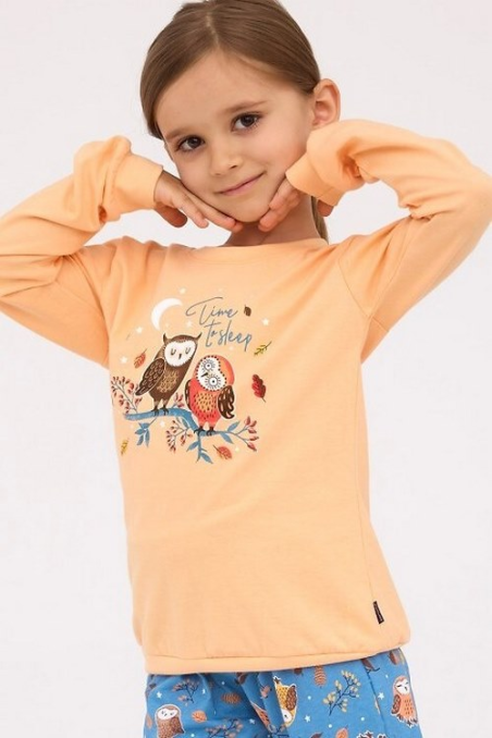 Piżama Cornette Kids Girl 977/176 Owls 2  dł/r 86-128