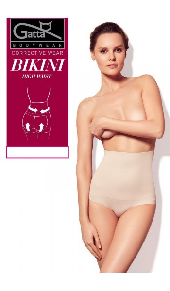 Figi Gatta Bikini High Waist Corrective Wear 1464S