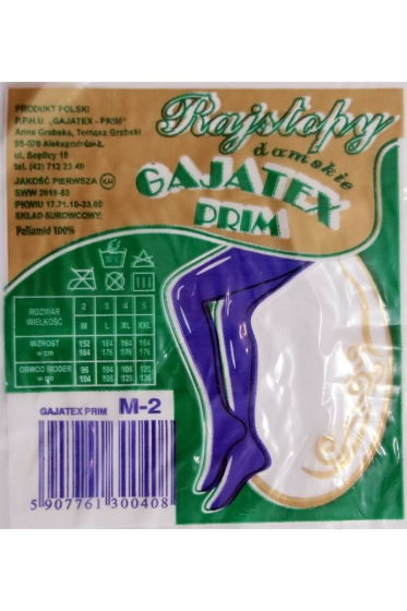 Rajstopy Gajatex elastil 20 den 1-S - 2-M