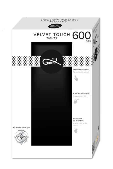 Rajstopy Gatta Velvet Touch 600 den