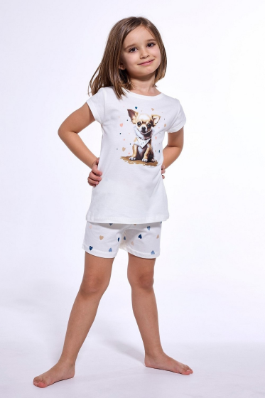 Piżama Cornette Kids Girl 787/108 Chihuahua kr/r