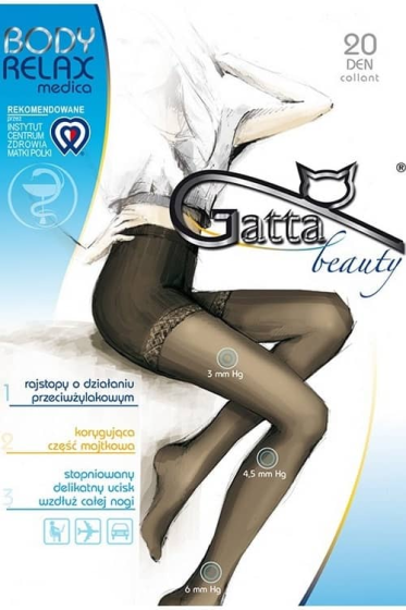 Rajstopy Gatta Body Relaxmedica 20 den 5-XL