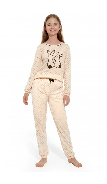 Piżama Cornette Girl  962/151 Rabbits dł/r