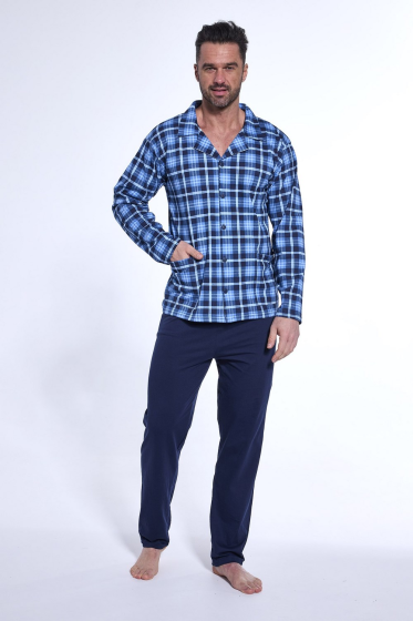 Piżama Cornette 114/76 rozpinana męska dł/r S-XXL