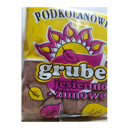 Podkolanówki Gajatex elastil grube