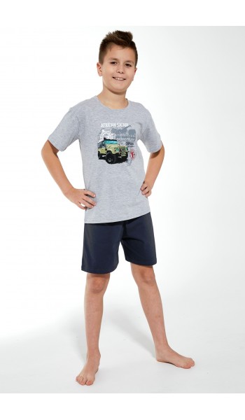 Piżama Cornette Kids Boy 438/105 Safari kr/r 134-164