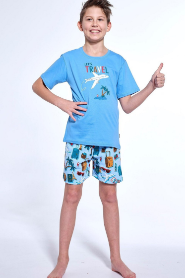 Piżama Cornette Boy  Young  790/121 Travel 3  kr/r