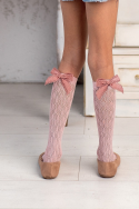 Podkolanówki Knittex  Lacey ażurowe
