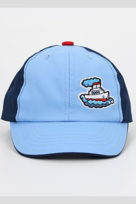 Czapka YO! CZD-0670 chłopięca z daszkiem