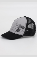 Czapka YO! CZD-0676 chłopięca z daszkiem