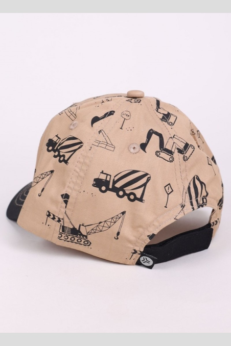 Czapka YO! CZD-0709 chłopięca z daszkiem