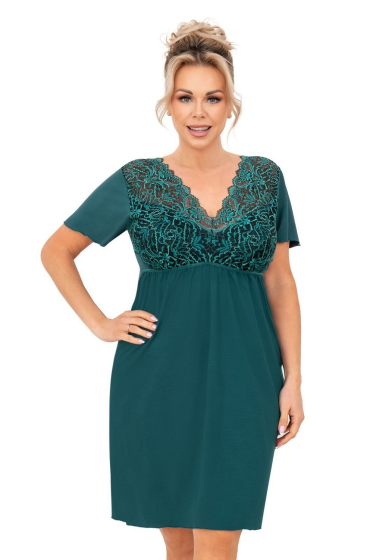 Koszula  Donna  Melania Plus  kr/r   S-XXL