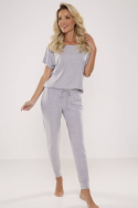 Piżama De Lafense 524 Paula  kr/r S-XXL