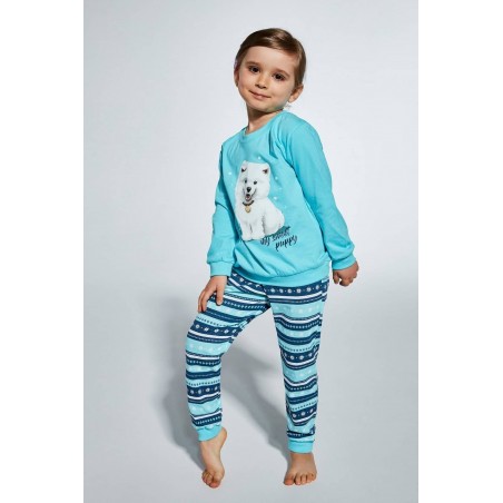 Piżama Cornette Kids Girl 594/166  Sweet Puppy  dł/r  86-128