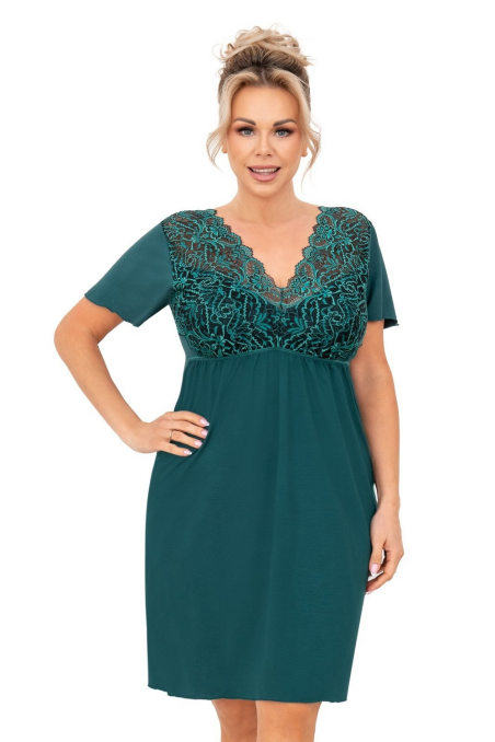 Koszula  Donna  Melania Plus  kr/r   S-XXL