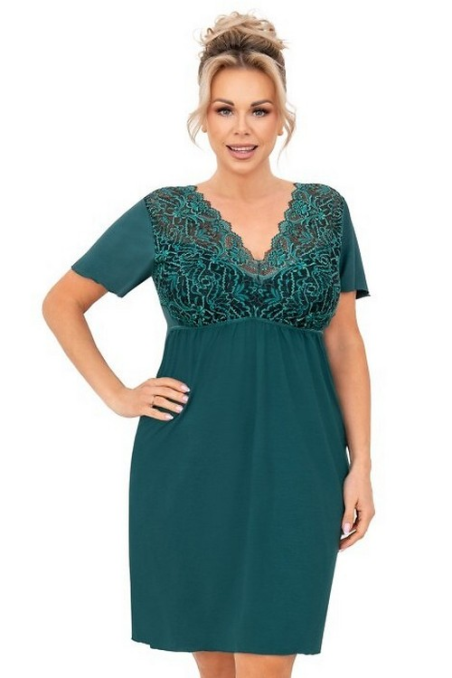 Koszula  Donna  Melania Plus  kr/r   S-XXL