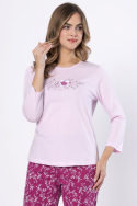 Piżama Leveza Edyta 1633 M-XXL dł/r