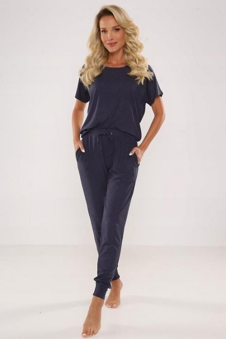Piżama De Lafense 524 Paula  kr/r S-XXL