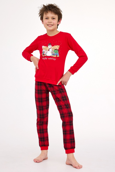 Piżama Cornette Boy Young 966/171 Winter dł/r 134-164