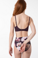 Biustonosz Julimex Dark Plum T-Shirt  Bra S-XL