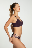 Biustonosz Julimex Dark Plum T-Shirt  Bra S-XL