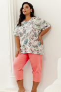 Piżama Taro Renny 3370 kr/r 4-6XL W25 damska Piżama Taro Renny 3370 kr/r 4-6XL W25 damska