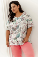 Piżama Taro Renny 3370 kr/r 4-6XL W25 damska Piżama Taro Renny 3370 kr/r 4-6XL W25 damska