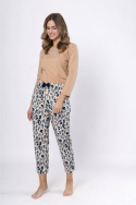 Piżama Leveza  Wioletta 1663 dł/r M-XXL Piżama Leveza  Wioletta 1663 dł/r M-XXL