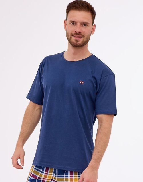 Piżama Cornette 326/265 Flag kr/r 3XL-5XL