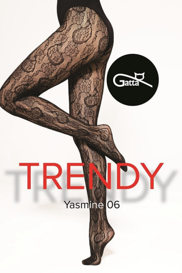 Rajstopy Gatta Yasmine nr 06 ażur