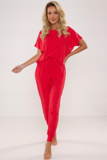 Piżama De Lafense 524 Paula  kr/r S-XXL