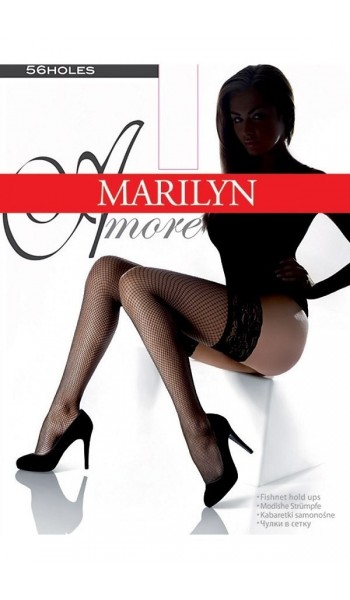 Pończochy Marilyn Amore kabaretka małe oczko