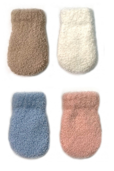 Rękawiczki R-112DB  Rak niemowlęce  łapki ocieplone