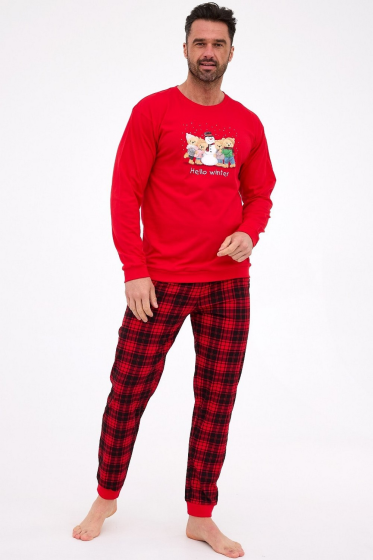 Piżama Cornette męska dł/r 115/289 Winter S-XXL