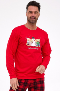 Piżama Cornette męska dł/r 115/289 Winter S-XXL