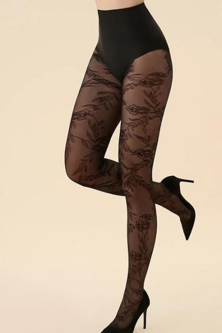 Rajstopy Gabriella Floral  576  2-4 wzór 20 den