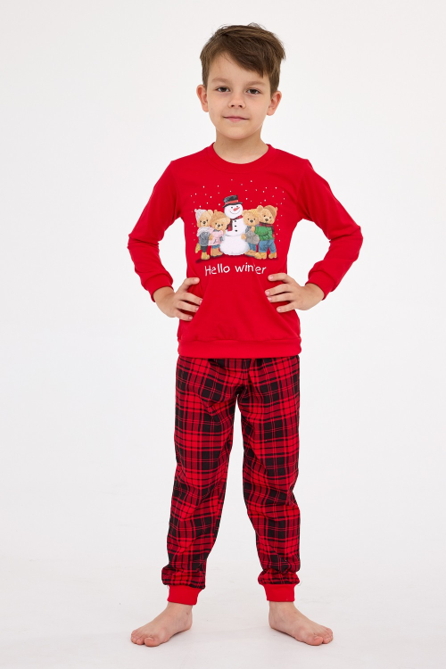 Piżama Cornette Kids Boy  593/171 Winter dł/r 86-128
