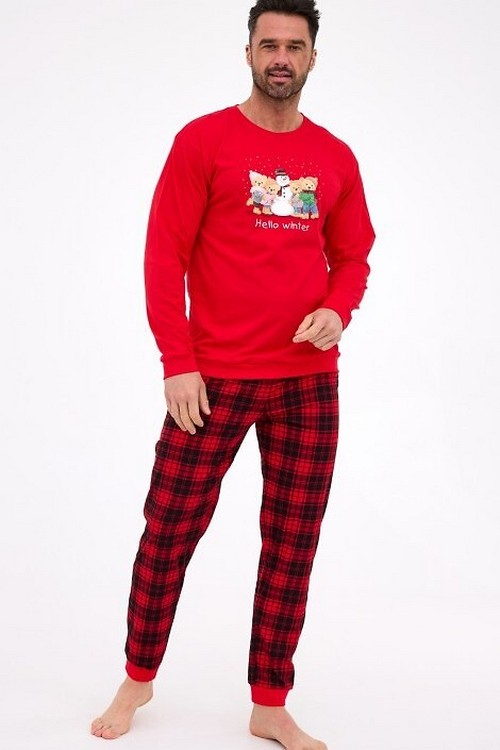 Piżama Cornette męska dł/r 115/289 Winter S-XXL