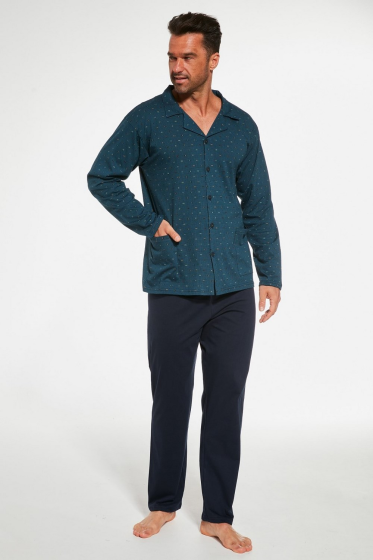 Piżama Cornette 114/64 rozpinana męska dł/r