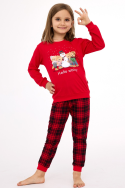 Piżama Cornette Kids Girl 594/185 Winter dł/r 86-128