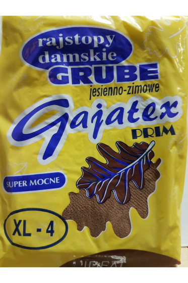 Rajstopy Gajatex elastil grube 70 den  4-XL