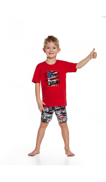 Piżama Cornette Kids Boy 789/53 America kr/r