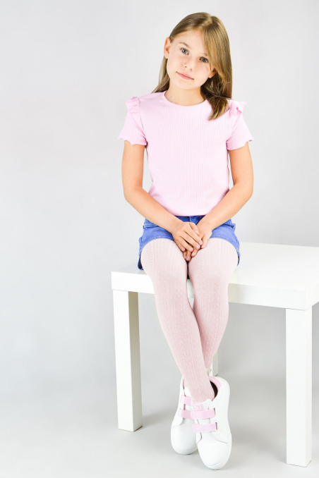 Rajstopy Prążek Warkocz Noviti RB021 128-146 cm