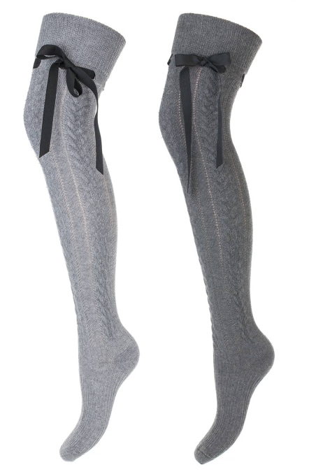 Zakolanówki Milena z wstążką 0835.001