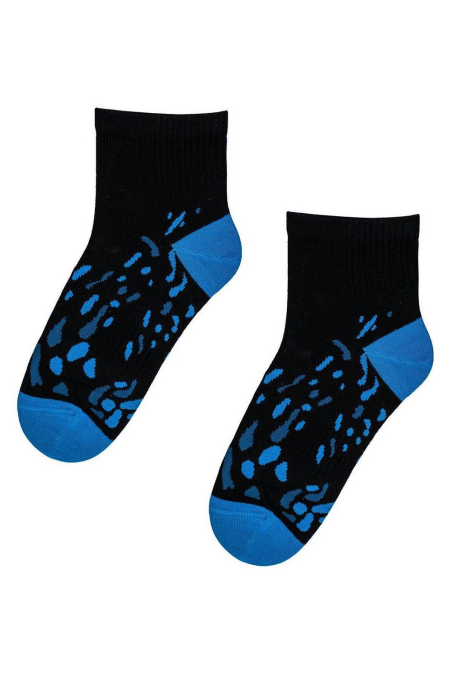 Skarpetki Wola w94.1n4 młodzież-męskie wzorowane Ag+