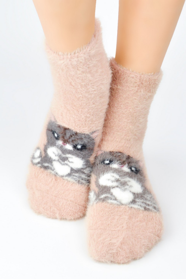 Skarpety Noviti SP010 puchate kot 36-41